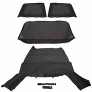 DURAFORCE For 2007-2009 JEEP WRANGLER JK SOFT TOP Black 4 DOOR w/Tinted Windows