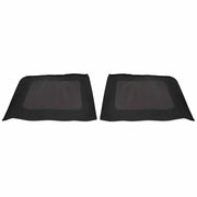 DURAFORCE For 2007-2009 JEEP WRANGLER JK SOFT TOP Black 4 DOOR w/Tinted Windows