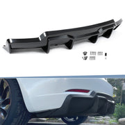 DURAFORCE NEW ABS BLACK REAR BUMPER DIFFUSER VALANCE FOR TESLA MODEL 3 2017-2023