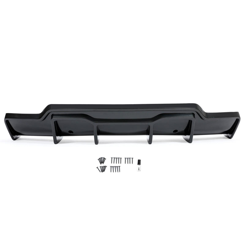 DURAFORCE NEW ABS BLACK REAR BUMPER DIFFUSER VALANCE FOR TESLA MODEL 3 2017-2023