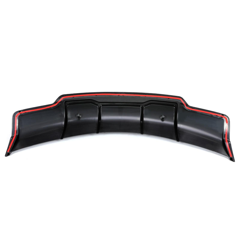 DURAFORCE NEW ABS BLACK REAR BUMPER DIFFUSER VALANCE FOR TESLA MODEL 3 2017-2023