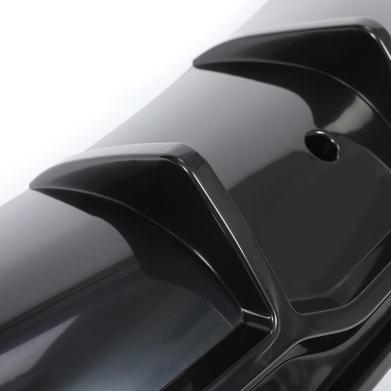 DURAFORCE NEW ABS BLACK REAR BUMPER DIFFUSER VALANCE FOR TESLA MODEL 3 2017-2023