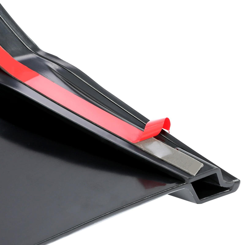 DURAFORCE NEW ABS BLACK REAR BUMPER DIFFUSER VALANCE FOR TESLA MODEL 3 2017-2023