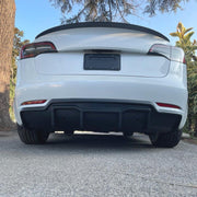 DURAFORCE NEW ABS BLACK REAR BUMPER DIFFUSER VALANCE FOR TESLA MODEL 3 2017-2023