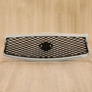DURAFORCE Fit Infiniti Q50 2014 2015 2016 2017 JDM Chrome Front Bumper Upper Grille Grill