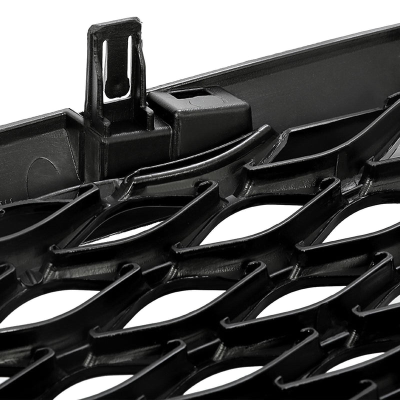 DURAFORCE Fit Infiniti Q50 2014 2015 2016 2017 JDM Chrome Front Bumper Upper Grille Grill