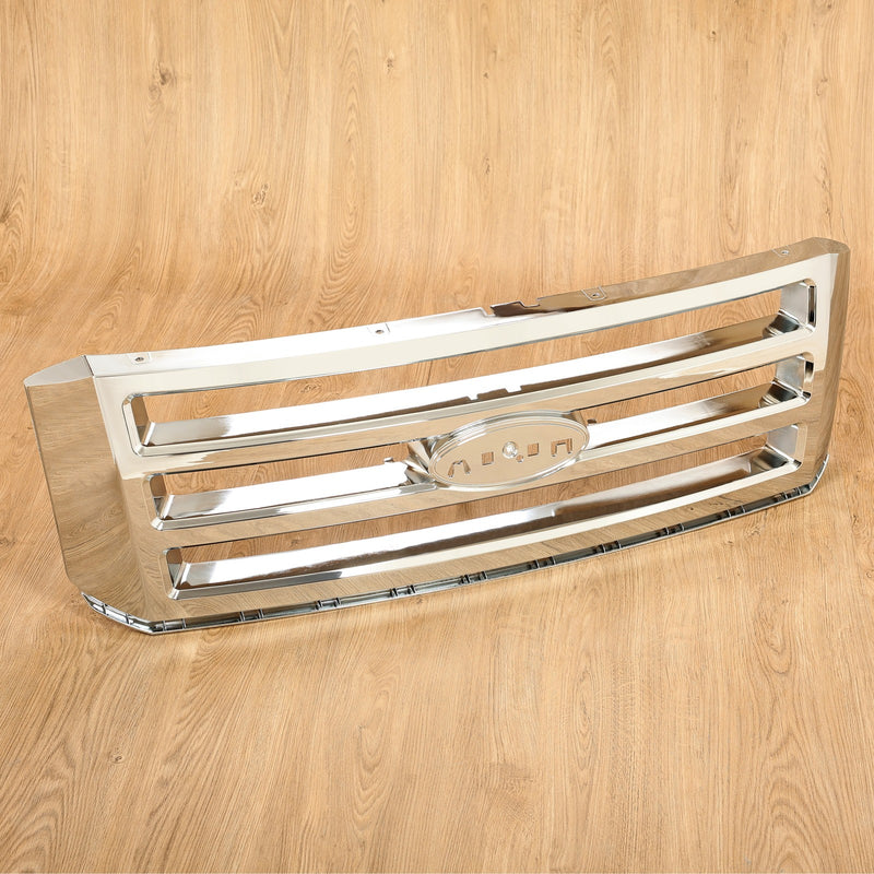 DURAFORCE For Ford Expedition 4-DOOR 2007-2014 Chrome Front Bumper Hood Grille Assembly