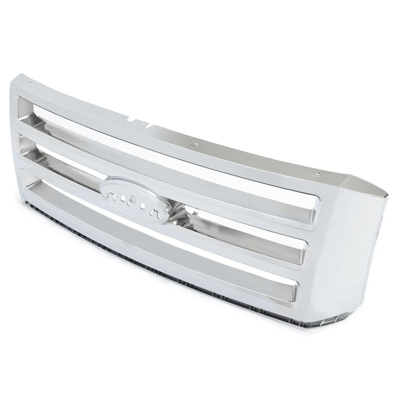 DURAFORCE For Ford Expedition 4-DOOR 2007-2014 Chrome Front Bumper Hood Grille Assembly