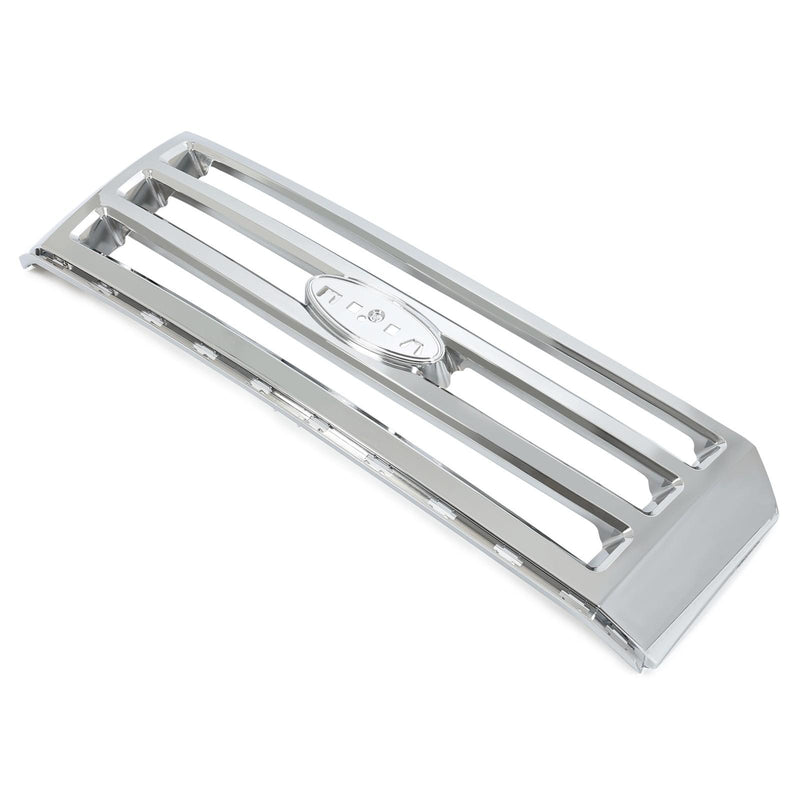 DURAFORCE For Ford Expedition 4-DOOR 2007-2014 Chrome Front Bumper Hood Grille Assembly