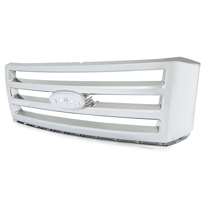 DURAFORCE For Ford Expedition 4-DOOR 2007-2014 Chrome Front Bumper Hood Grille Assembly