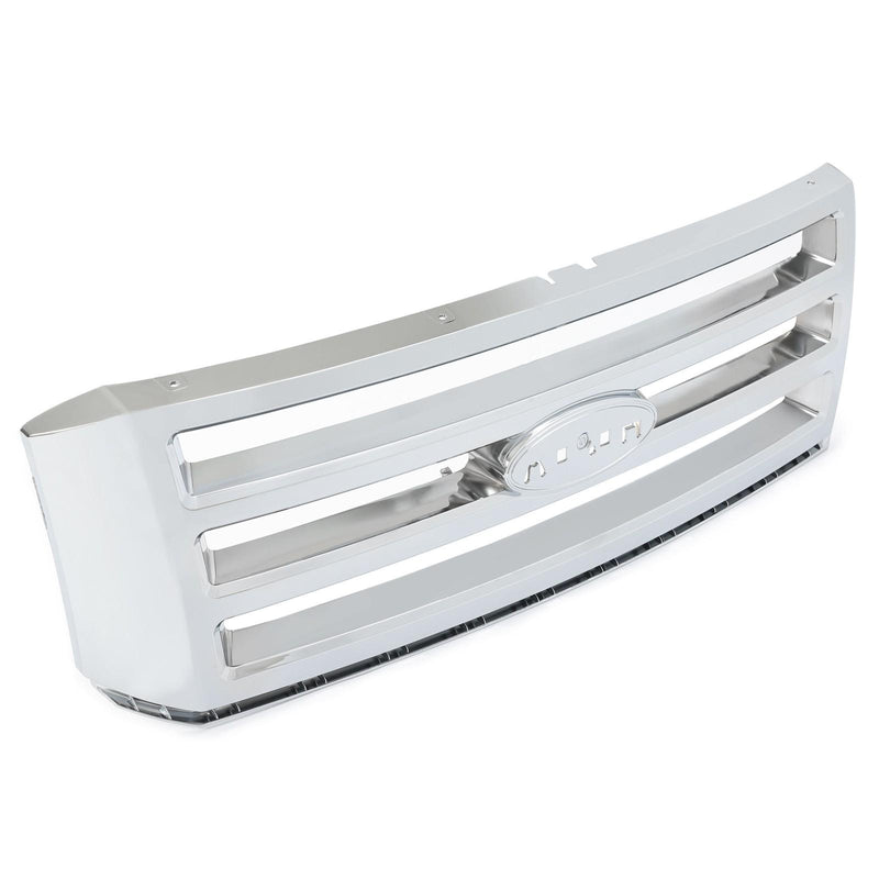 DURAFORCE For Ford Expedition 4-DOOR 2007-2014 Chrome Front Bumper Hood Grille Assembly