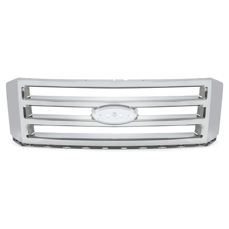 DURAFORCE For Ford Expedition 4-DOOR 2007-2014 Chrome Front Bumper Hood Grille Assembly