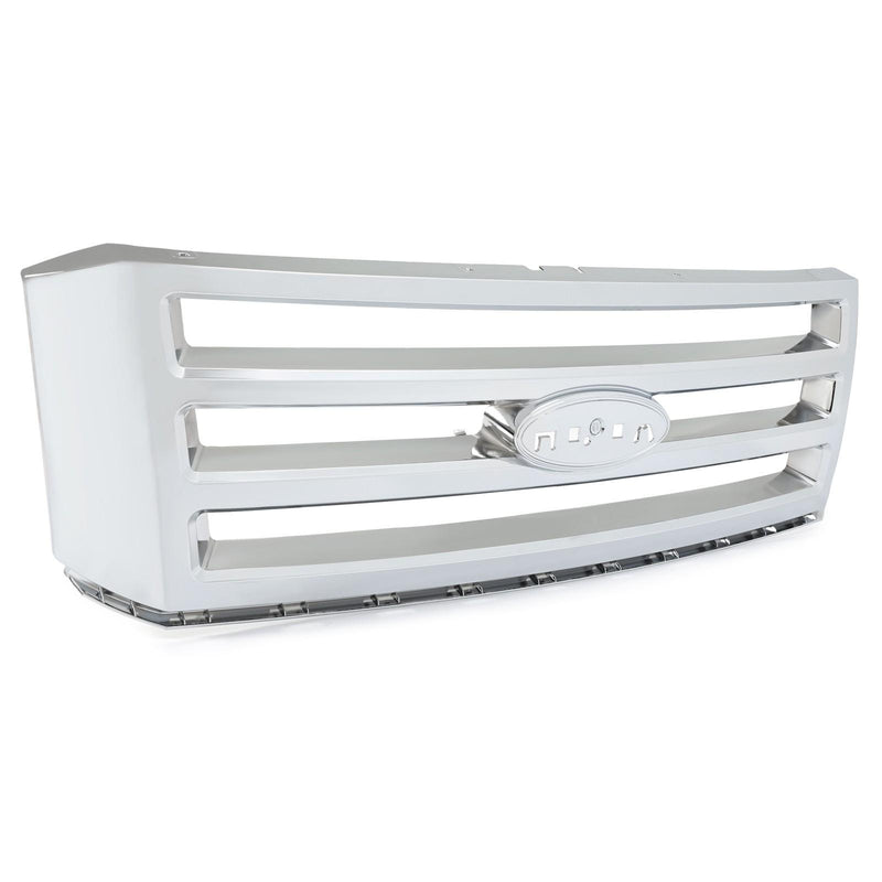 DURAFORCE For Ford Expedition 4-DOOR 2007-2014 Chrome Front Bumper Hood Grille Assembly