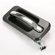 DURAFORCE 4Pcs Exterior Door Grab Handle Frame Cover Trim For 2003-2009 Hummer H2