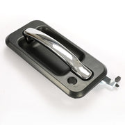 DURAFORCE 4Pcs Exterior Door Grab Handle Frame Cover Trim For 2003-2009 Hummer H2