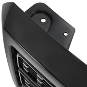 DURAFORCE Front Bumper Upper Grille Gloss Black W/Snap For GMC Sierra 2500HD 3500HD 15-19