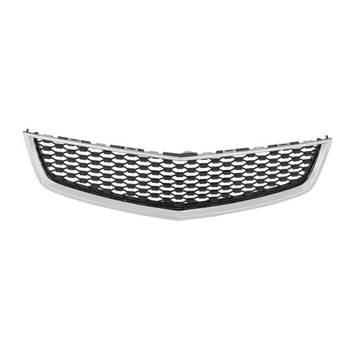 DURAFORCE For 2010-2015 Chevrolet Equinox Front Lower Grille Chrome Shell Black Insert