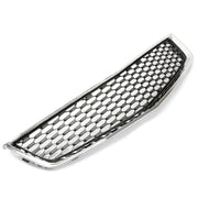 DURAFORCE For 2010-2015 Chevrolet Equinox Front Lower Grille Chrome Shell Black Insert