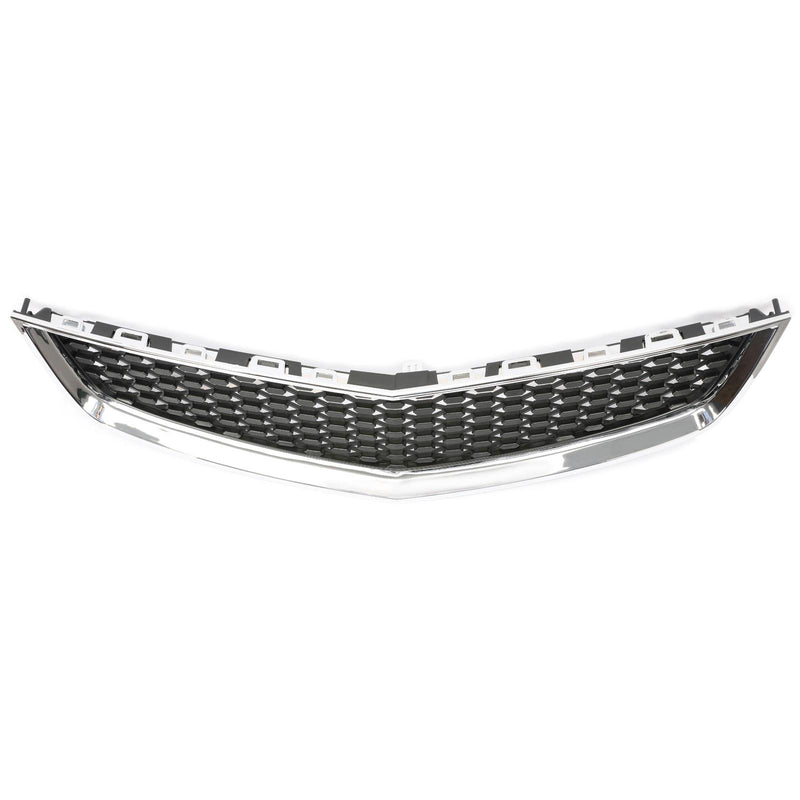 DURAFORCE For 2010-2015 Chevrolet Equinox Front Lower Grille Chrome Shell Black Insert
