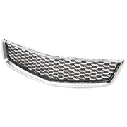 DURAFORCE For 2010-2015 Chevrolet Equinox Front Lower Grille Chrome Shell Black Insert