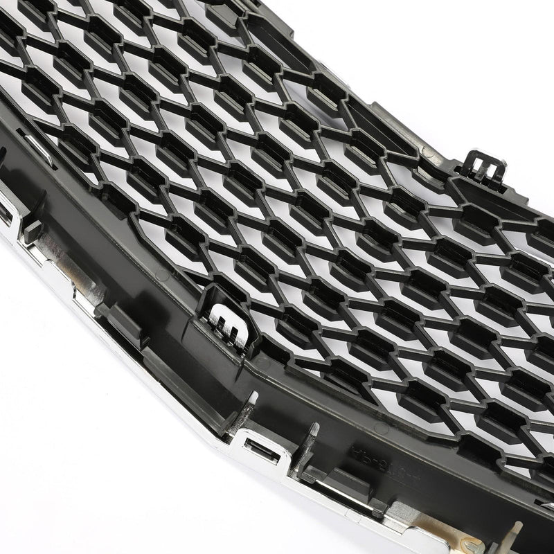 DURAFORCE For 2010-2015 Chevrolet Equinox Front Lower Grille Chrome Shell Black Insert