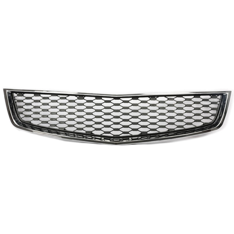 DURAFORCE For 2010-2015 Chevrolet Equinox Front Lower Grille Chrome Shell Black Insert