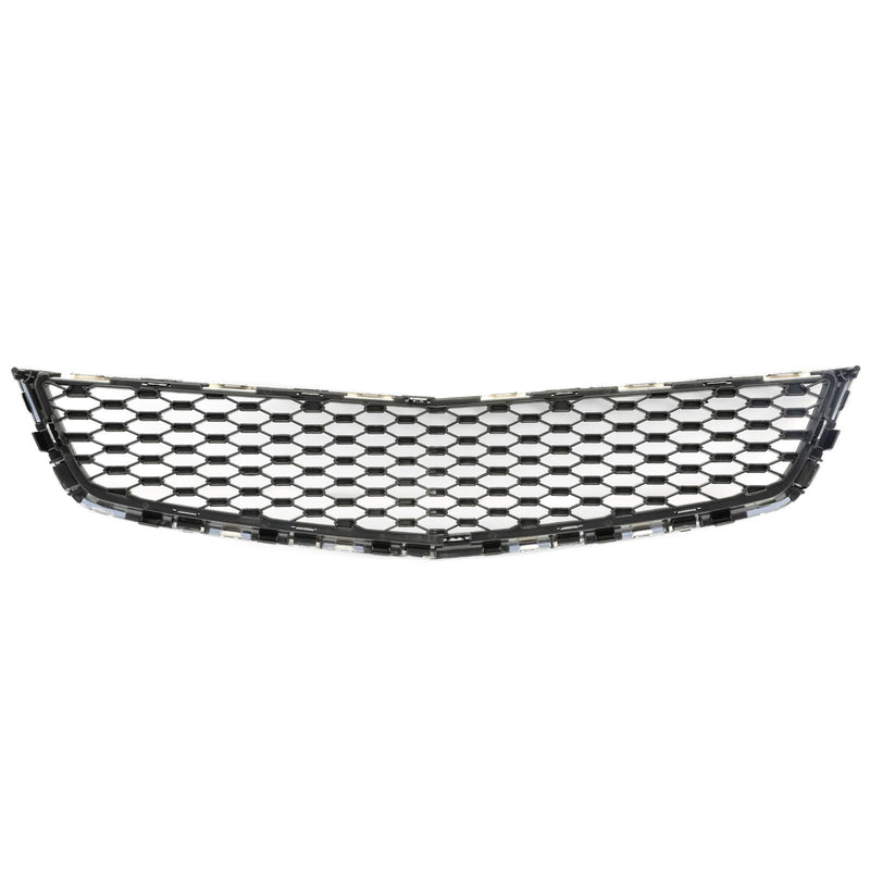 DURAFORCE For 2010-2015 Chevrolet Equinox Front Lower Grille Chrome Shell Black Insert