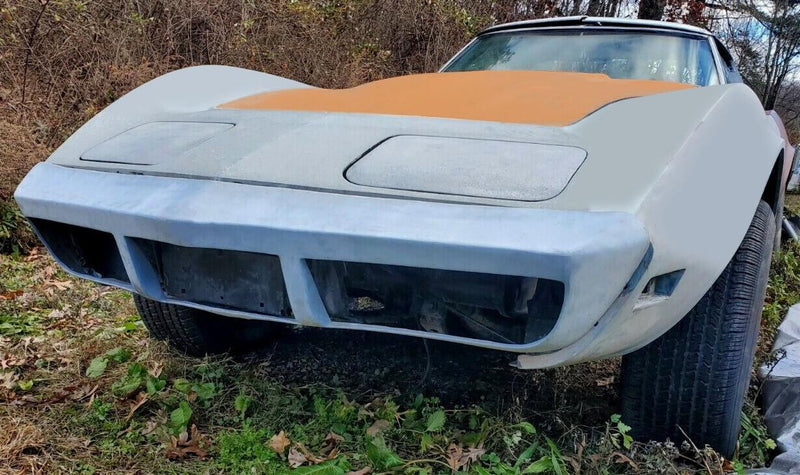 DURAFORCE For Chevrolet Corvette 1973-1974 Front Bumper Face Bar Grille Fiberglass