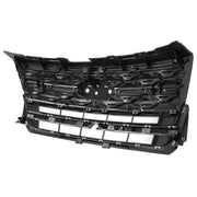 DURAFORCE Front Bumper Upper Grille ABS Grill w/Chrome For Ford Explorer XLT 2018 2019