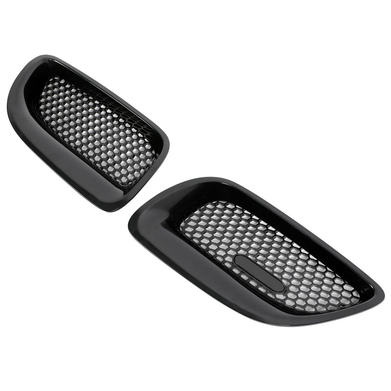 DURAFORCE Pair Front Kidney Grill Grille Insert ABS LH+RH For Pontiac GTO 2004 2005 2006