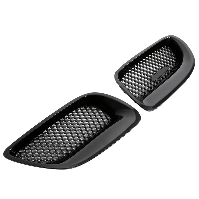 DURAFORCE Pair Front Kidney Grill Grille Insert ABS LH+RH For Pontiac GTO 2004 2005 2006