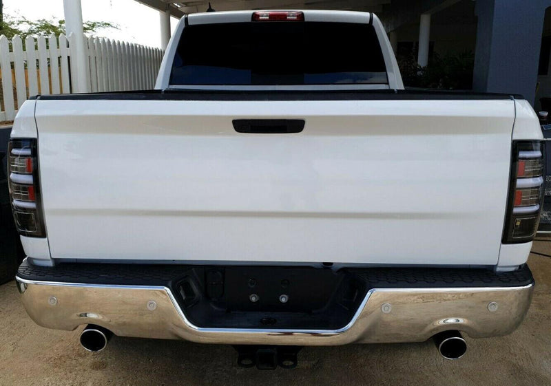 DURAFORCE For 2009-2018 Dodge Ram 1500 2500 3500 Full LED Tail Lights Rear Lamp Clear Lens
