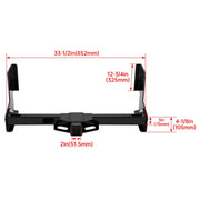 DURAFORCE Class 4 Trailer Hitch Receiver 2" For Dodge Sprinter/Freightliner Sprinter 07-24