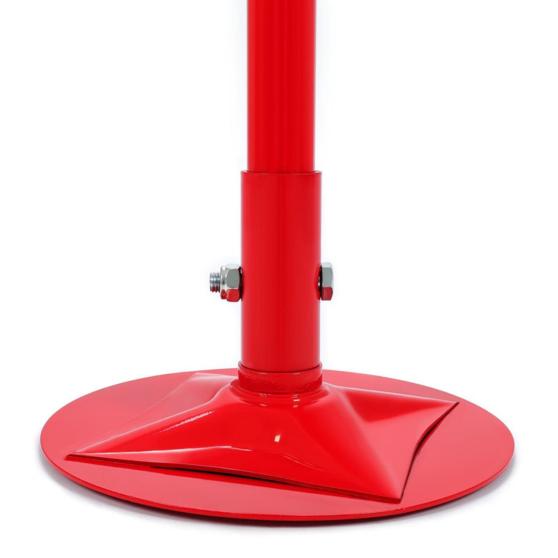 DURAFORCE Steel Under Hoist Lift Jack 1000lbs Car Support adjustable Jack Stand Red