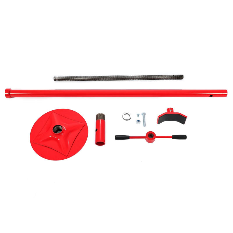 DURAFORCE Steel Under Hoist Lift Jack 1000lbs Car Support adjustable Jack Stand Red