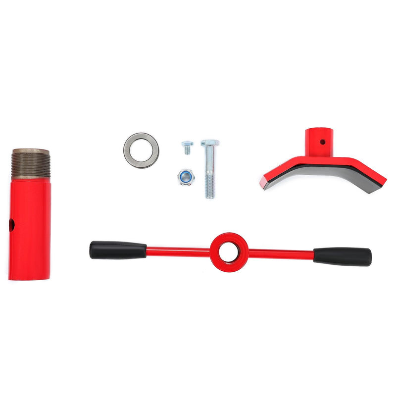 DURAFORCE Steel Under Hoist Lift Jack 1000lbs Car Support adjustable Jack Stand Red