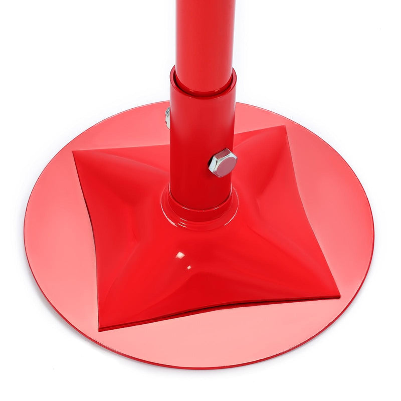 DURAFORCE Steel Under Hoist Lift Jack 1000lbs Car Support adjustable Jack Stand Red