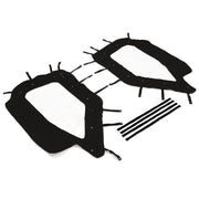 DURAFORCE Pair Soft Doors Windows Enclosure For 14-22 Polaris RZR XP 1000 Turbo S 1000 900