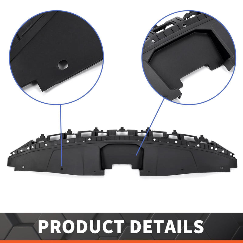 DURAFORCE For Hyundai Elantra 2017-2018 Upper Radiator Support Cover Grille Replacement
