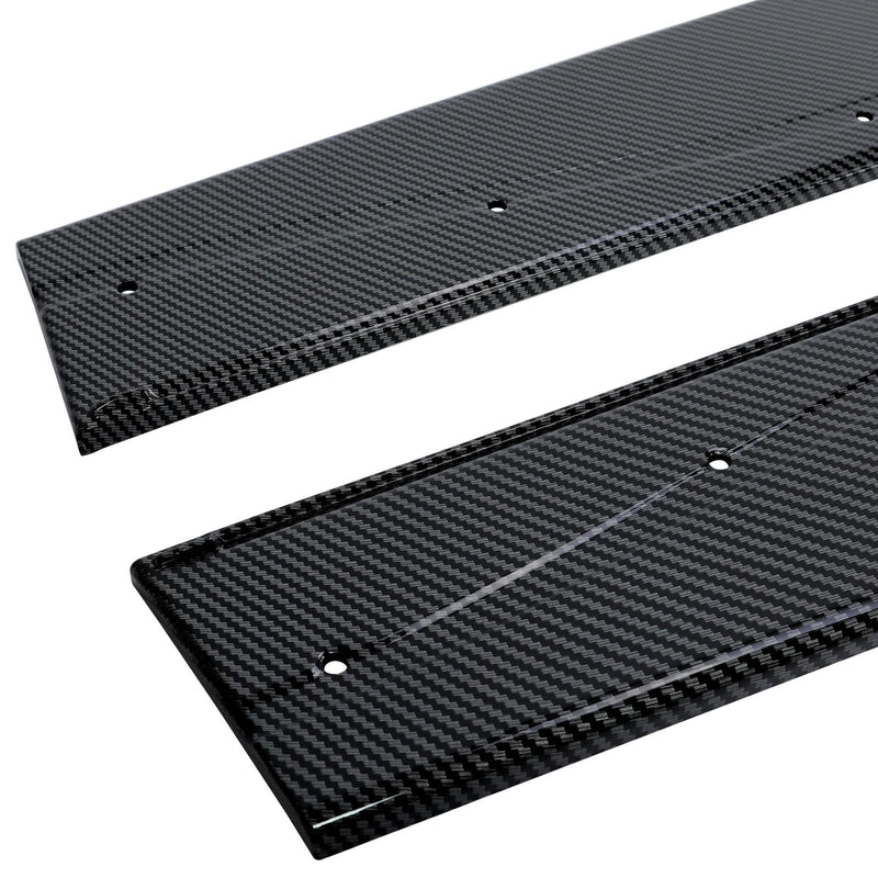 DURAFORCE For BMW F82 F83 M4 2015-2020 Carbon Fiber Color Side Skirts Panel Extension