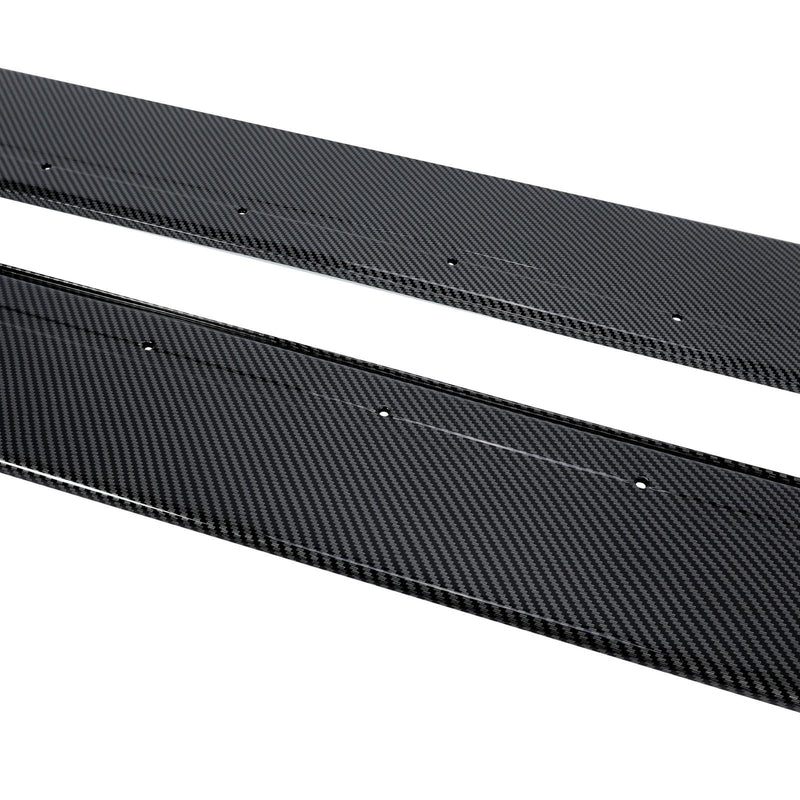 DURAFORCE For BMW F82 F83 M4 2015-2020 Carbon Fiber Color Side Skirts Panel Extension