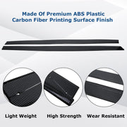 DURAFORCE For BMW F82 F83 M4 2015-2020 Carbon Fiber Color Side Skirts Panel Extension