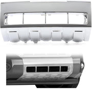 DURAFORCE For 08-12 Ford Escape - Chrome Front Bumper Lower Trim Molding Replace FO1068123