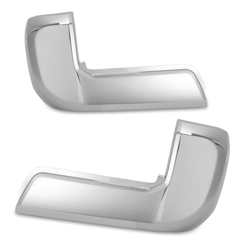 DURAFORCE Bumper End Caps For Toyota Tacoma 2016-2023 Set of 2 Rear LH and RH Chrome