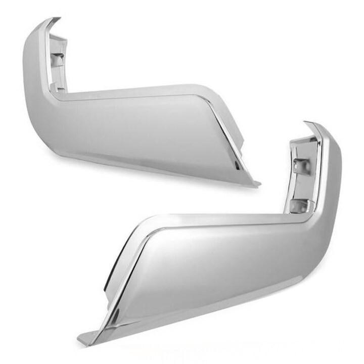 DURAFORCE Bumper End Caps For Toyota Tacoma 2016-2023 Set of 2 Rear LH and RH Chrome