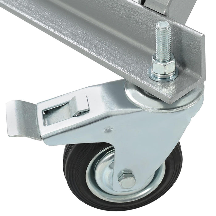 DURAFORCE 1000lb Folding Bed Roller Truck Bed Cart Pickup Bed Dolly Auto Repair