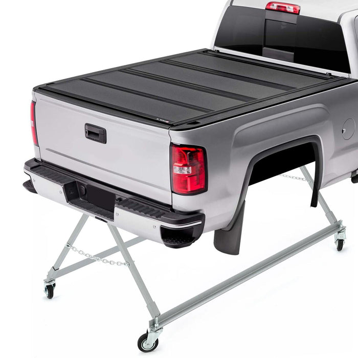 DURAFORCE 1000lb Folding Bed Roller Truck Bed Cart Pickup Bed Dolly Auto Repair