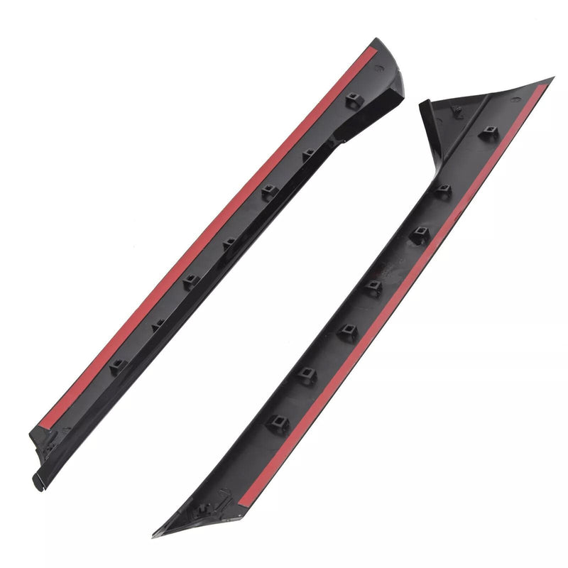 DURAFORCE For Ford Explorer 2011-2019 Windshield Outer Trim Pillar Molding Left Right Kit