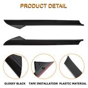 DURAFORCE For Ford Explorer 2011-2019 Windshield Outer Trim Pillar Molding Left Right Kit