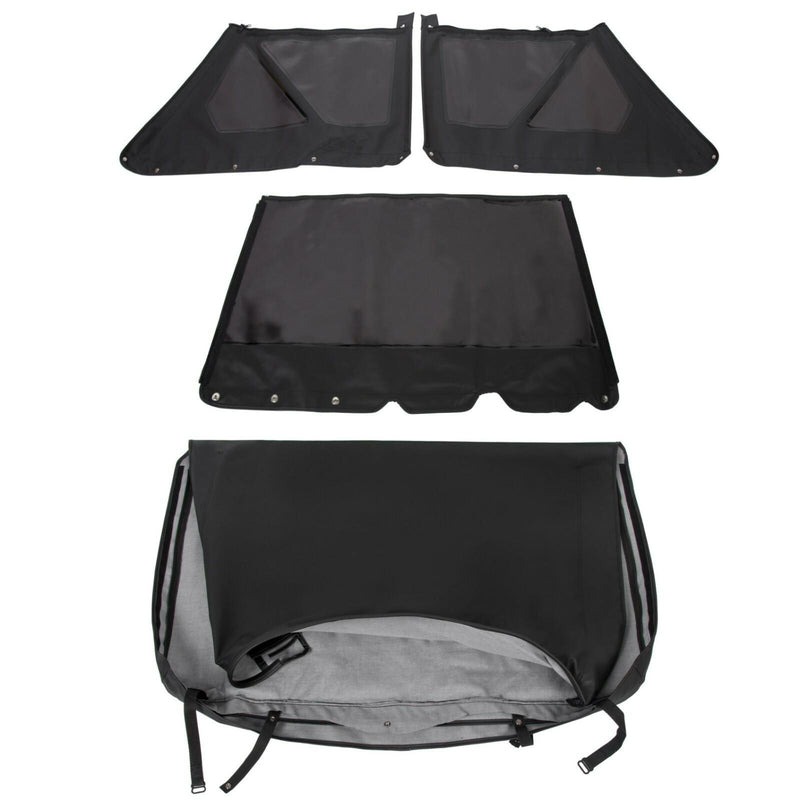 DURAFORCE For Suzuki Samurai 1986-1994 Replacement Soft Top with Zip Out Tinted Windows